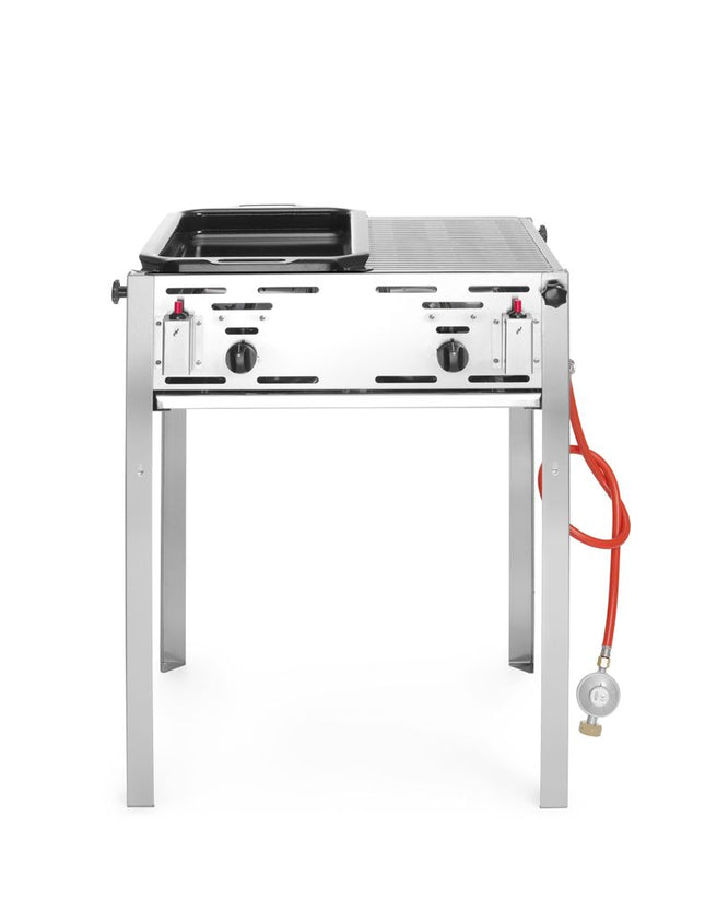 Roast Master Maxi 50/50 Grill and Roasting Tray | HENDI | 11kW | 850x675x600mm