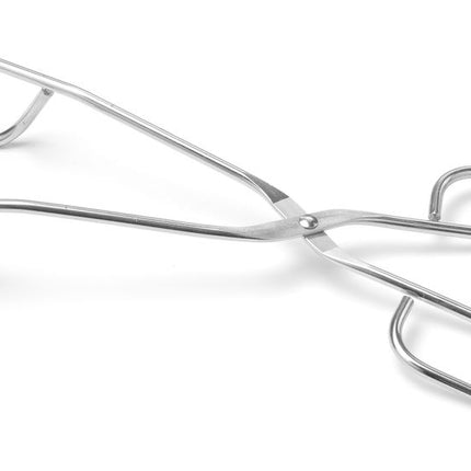 Curved Serving Tongs Stainless Steel | HENDI | 235mm