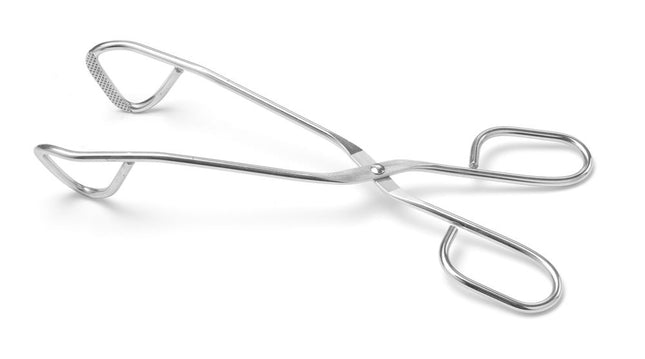 Curved Serving Tongs Stainless Steel | HENDI | 235mm