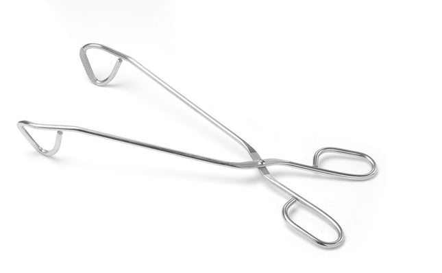 Curved Serving Tongs Stainless Steel | HENDI | 295mm