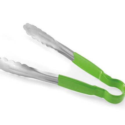 HACCP Serving Tongs Green 300mm | HENDI
