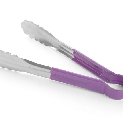 HACCP Serving Tongs Purple 300mm | HENDI