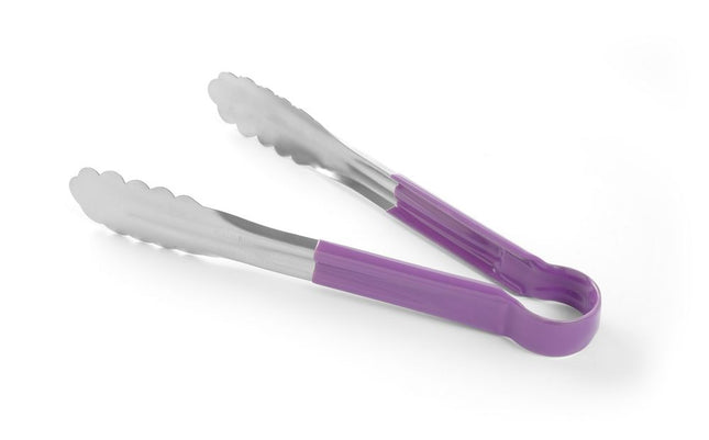 HACCP Serving Tongs Purple 300mm | HENDI