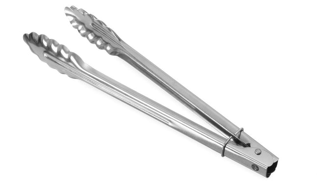 Salad Tongs Solid Design with Fastening Clip | HENDI | 310mm