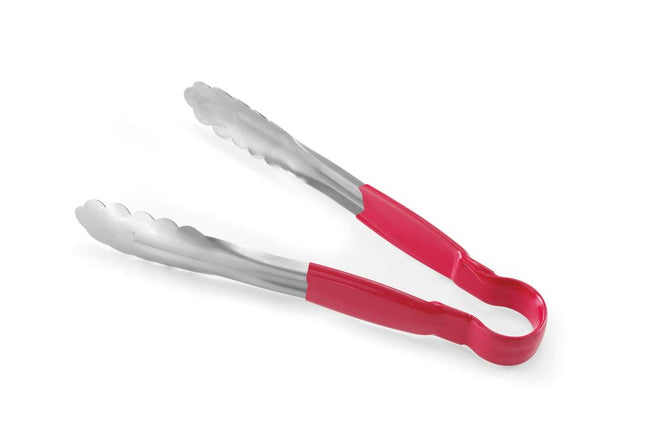 Serving Tongs HACCP 250 mm | HENDI | Red