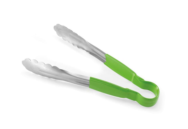Serving Tongs HACCP 250 mm | HENDI | Green