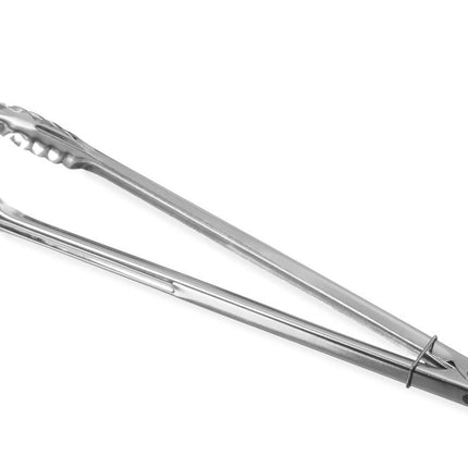 Salad Tongs Solid Design with Fastening Clip | HENDI | 400mm