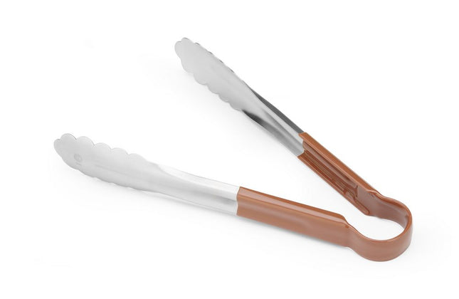 HACCP Serving Tongs Brown | HENDI | 250mm