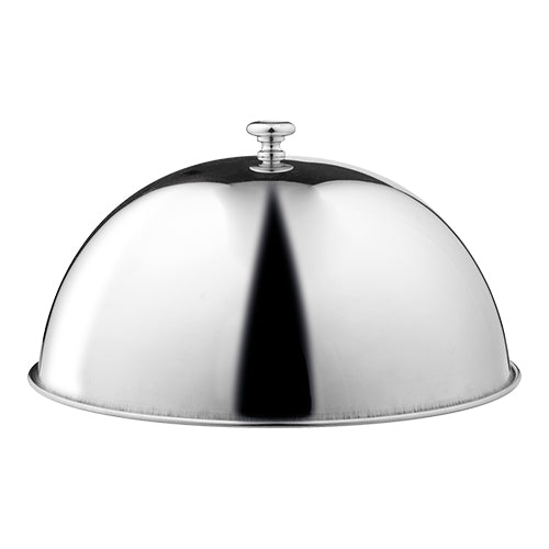 Stainless Steel Plate Cover Cloche | EMGA | Ø24 x H13 cm 1