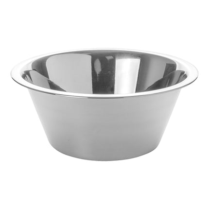 Flat Bottom Mixing Bowl | EMGA | Stainless Steel | 2 L | Ø24 x H10.3 cm 1