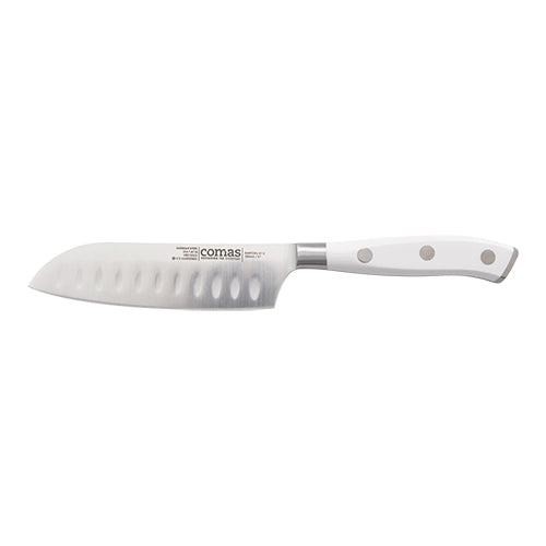 Santoku Chef's Knife with Granton Edge | Comas Marble | 12.5 cm Blade 1
