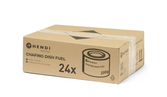 Chafing Dish Fuel Cans 200g | HENDI | 24 pcs 2