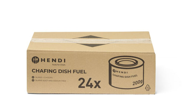 Chafing Dish Fuel Cans 200g | HENDI | 24 pcs