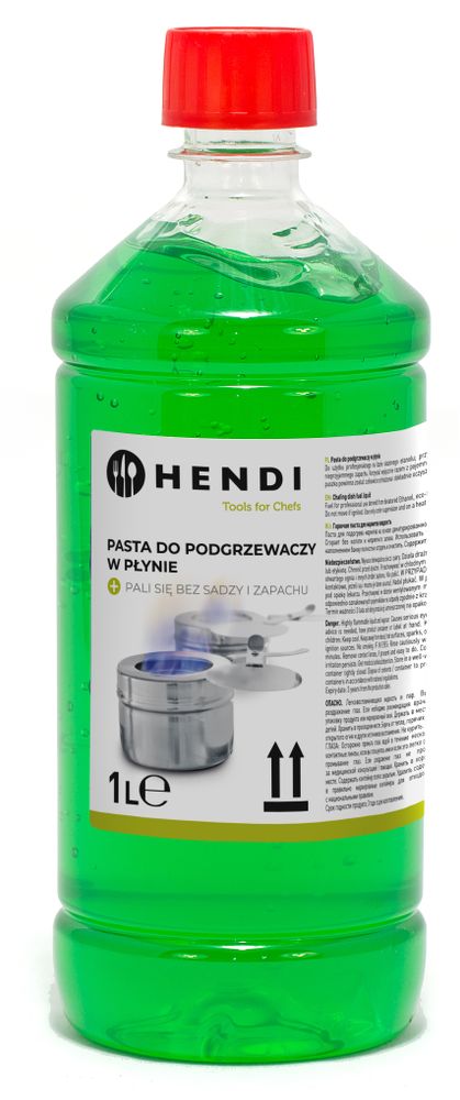 Chafing Dish Fuel Bottle 1L Transparent | HENDI