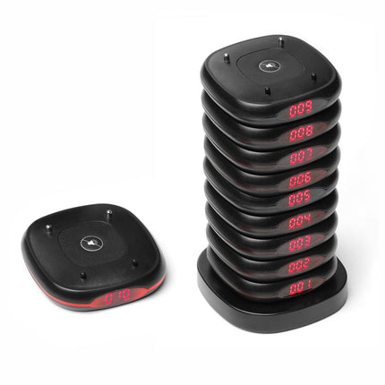 Restaurant Pagers Set of 10 | HENDI | 80x80x100mm