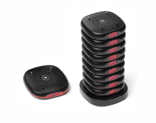 Restaurant Pagers Set of 10 | HENDI | 80x80x100mm