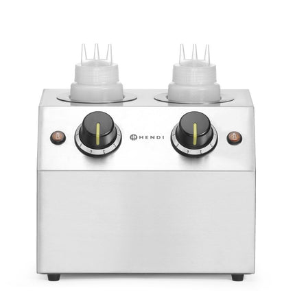 Double Sauce Warmer 1.3L | HENDI | 220-240V, 400W