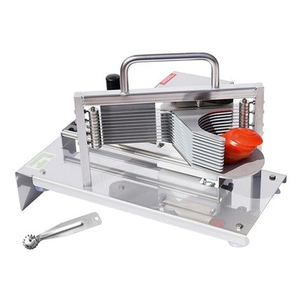 Stainless Steel Tomato Slicer | Louis Tellier | 5.5 mm Slices | 11 Knives | 45.5 x 20.2 x H30 cm 1