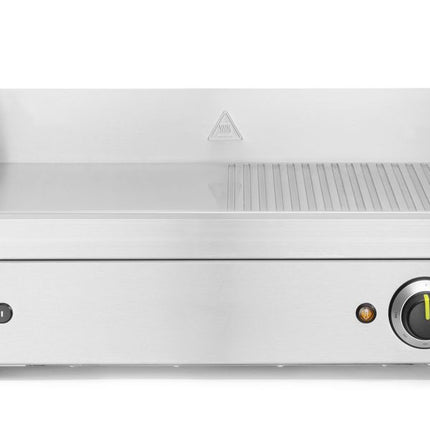 Half Ribbed Griddle | HENDI Profi Line | 230V/2400W