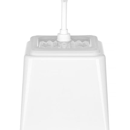 Sauce Dispenser with Pump 2.5L White | HENDI