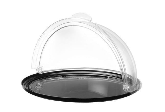 Round tray with rolltop lid, HENDI, 390x410x(H)215mm
