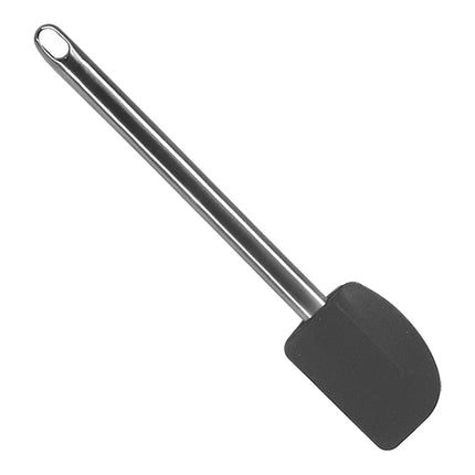 Heat-Resistant Silicone Scraper | Kisag | Stainless Steel Handle | Black | 30 cm 1