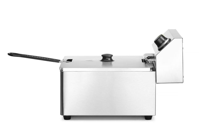 4L Deep Fryer Stainless Steel | HENDI Kitchen Line | 230V/3000W