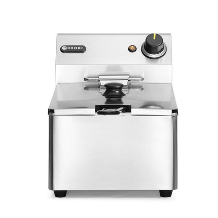 Deep Fryer 6L Stainless Steel | HENDI Kitchen Line | 230V/3300W