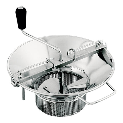 Food Mill Ø37 cm | Louis Tellier | Tinned | Includes Ø2 mm Insert Sieve 1