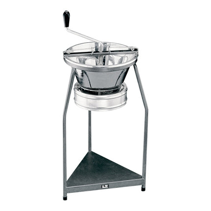 Louis Tellier Tinned Food Mill on Tripod | Ø39 cm | For 40 x 40 cm Pots | Includes Mesh Ø 2 mm Insert Sieve 1