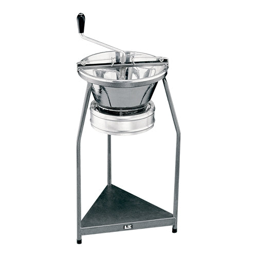 Louis Tellier Tinned Food Mill on Tripod | Ø39 cm | For 40 x 40 cm Pots | Includes Mesh Ø 2 mm Insert Sieve 1