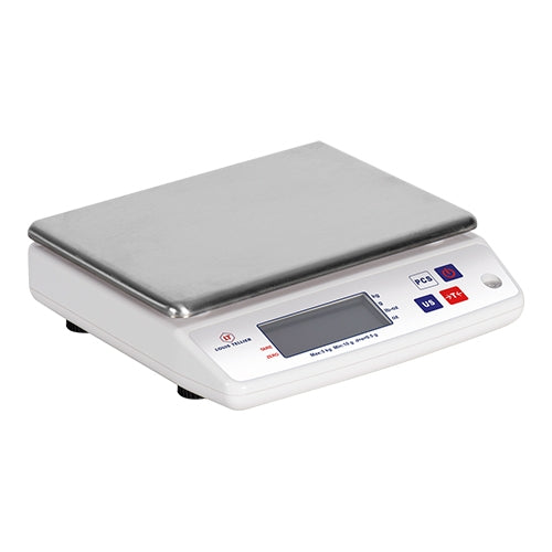 Professional Digital Scale | Louis Tellier | 10 kg Capacity x 1 g | Stainless Steel Platform 22 x 16.5 cm 1