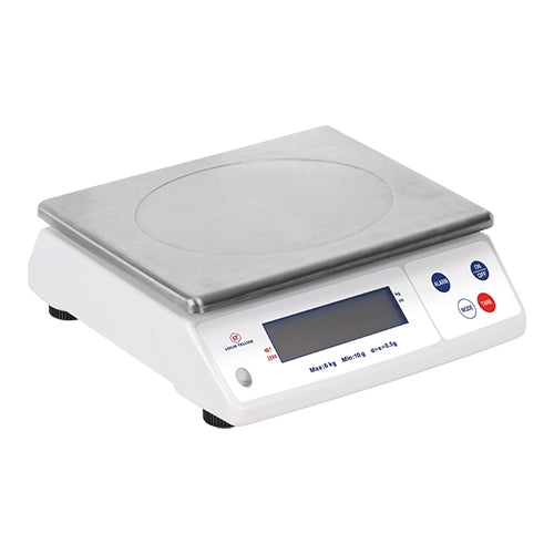 Professional Digital Scale | Louis Tellier | 12 kg Capacity x 1 g | Stainless Steel Platform 30 x 24 cm 1
