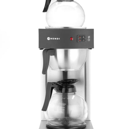 Filter Coffee Maker with Dual 1.8L Decanters | HENDI Kitchen Line