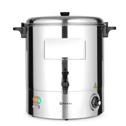 Hot Drinks Boiler 28L | HENDI | 230V/2200W | Polypropylene Non-Drip Tap