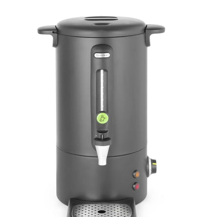 9L Hot Drinks Boiler | HENDI UNIQ Series | 220-240V, 950W | Black Stainless Steel
