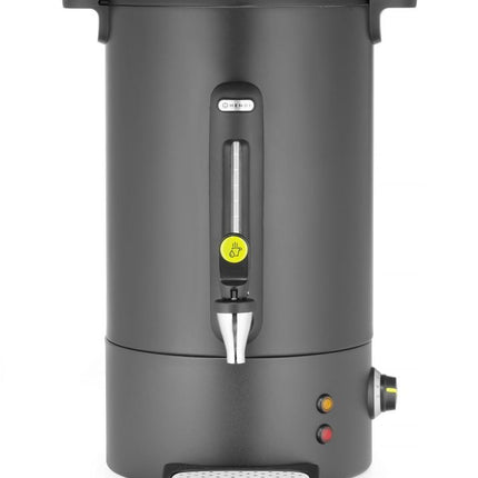 16L Hot Drinks Boiler | HENDI UNIQ Series | 220-240V, 1650W | Black Stainless Steel