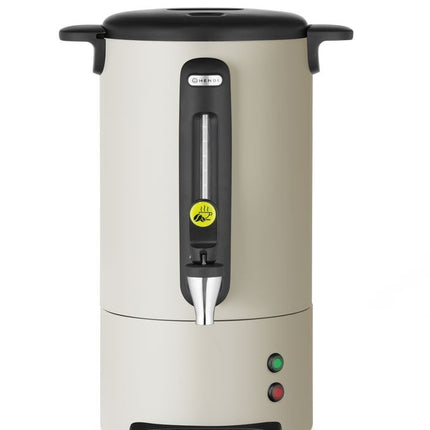 7L Stainless Steel Percolator with Keep-Warm Mode | HENDI UNIQ | Off-white, 220-240V/1050W