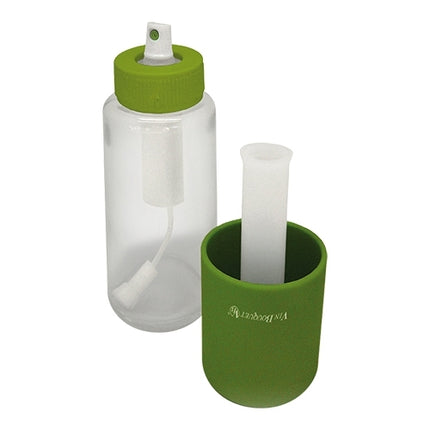 Oil and Vinegar Sprayer with Filter | Vin Bouquet | Green Glass | 0.080 L | Ø6 x H20.8 cm 1