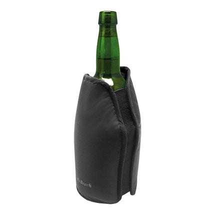 Black Wine Cooler Jacket with Gel Filling | Vin Bouquet | PVC | H23.5 x W16 cm 1