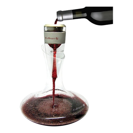Wine Aerator with Luxury Decanter, Filter, Stand and Case | Vin Bouquet 1