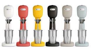 Milkshake mešalnik brez BPA, rumen | HENDI Design by Bronwasser | 230V/400W | 170x210x(H)485mm