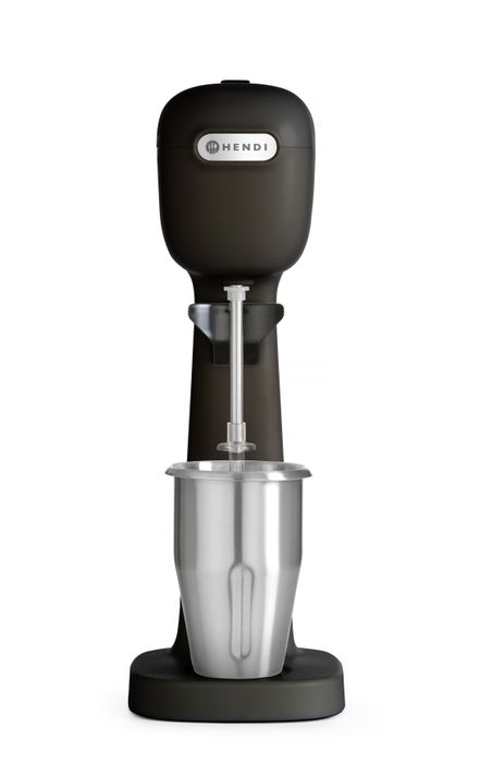Milkshake mešalnik brez BPA, črn | HENDI Design by Bronwasser | 230V/400W | 170x196x(H)490mm