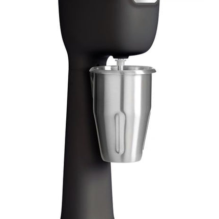 Milkshake mešalnik brez BPA, črn | HENDI Design by Bronwasser | 230V/400W | 170x196x(H)490mm