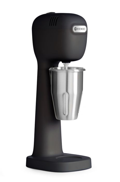 Milkshake mešalnik brez BPA, črn | HENDI Design by Bronwasser | 230V/400W | 170x196x(H)490mm