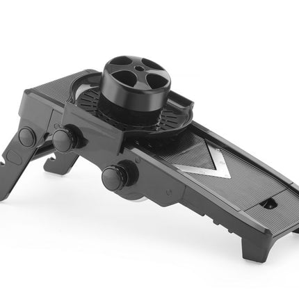 Mandoline V-Type Slicer with 5 Blades | HENDI | Black | Adjustable Thickness