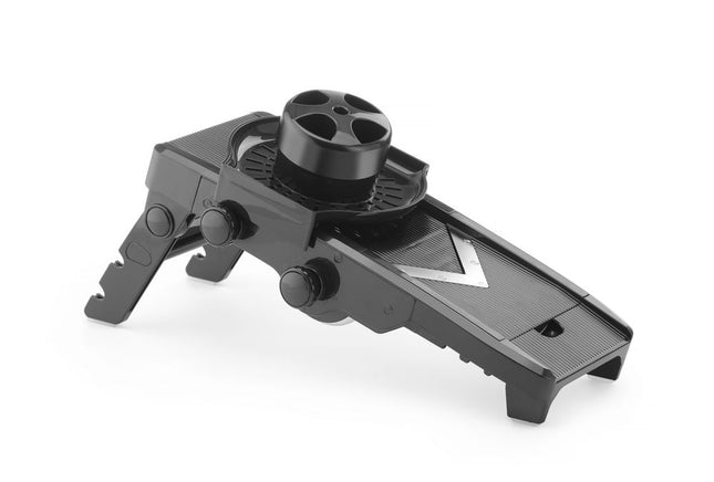 Mandoline V-Type Slicer with 5 Blades | HENDI | Black | Adjustable Thickness