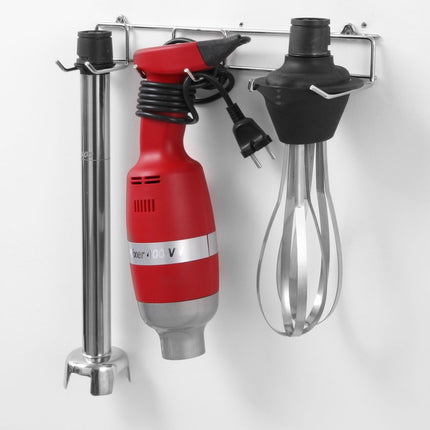 Adjustable Speed Stick Blender with Storage Rack | HENDI Profi Line | 230V/400W | 400mm Shaft