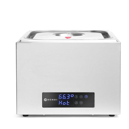 Sous Vide System GN 2/3 with Handles and Stainless Steel Compartments | HENDI | 13L | 230V/400W