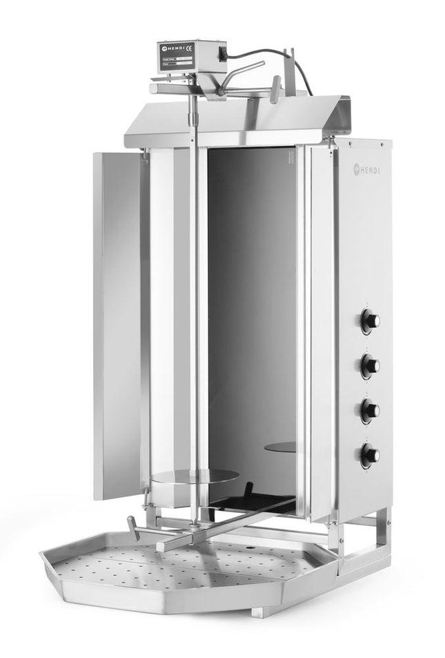 Electric kebab grill, HENDI, Profi Line, 400V/7200W, 7,2kW, 550x700x(H)1120mm